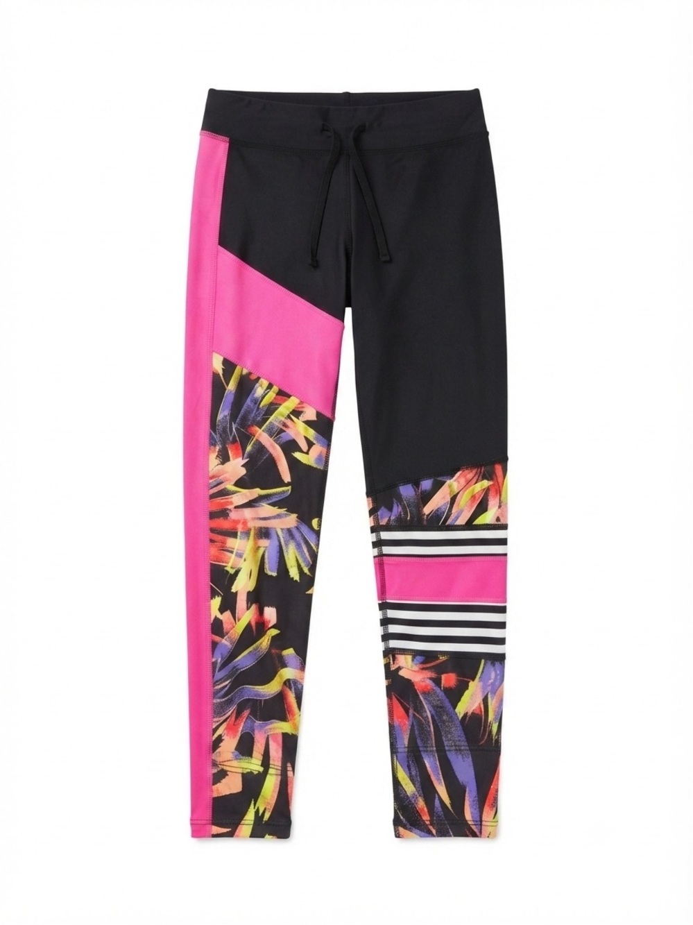 Lole Colorblock Tropical Print Leggings, athleisure, yoga, workout, performance